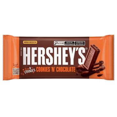 Imagem de Barra de Chocolate Hershey's Cookies 'n' Chocolate ao Leite 77g