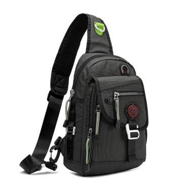 Imagem de Sling Bag, mochila de ombro e peito, tiracolo para tablet