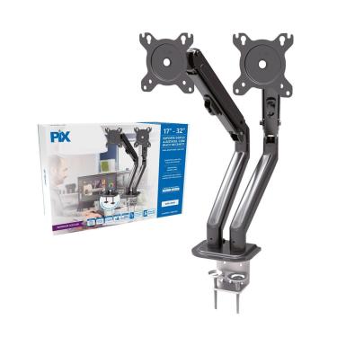 Imagem de Suporte Duplo Articulado Para Monitor 17 A 32 Com Braço