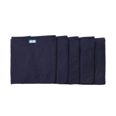 Imagem de Canguru Wrap Sling bebê recém nascido azul marinho Kababy