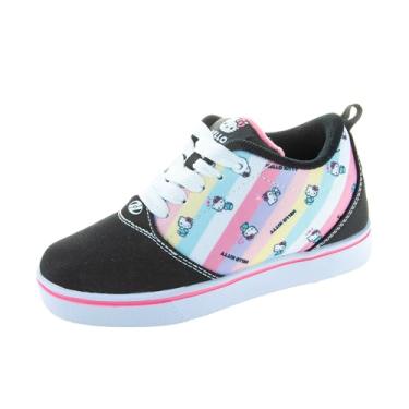 Imagem de HEELYS Hello Kitty Pro 20 unissex, Preto/Rosa/Branco/Multi, 16