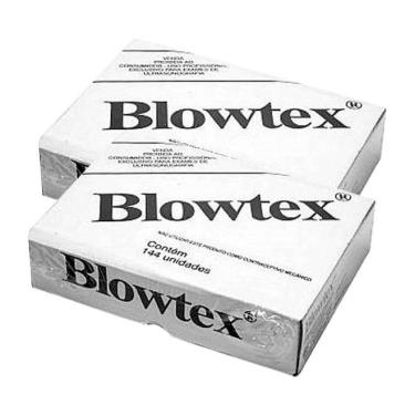 Imagem de Kit 2 Preservativos Blowtex Não Lubrificado 144 Unidades