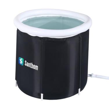 Imagem de Banheira Gelo Inflável Piscina Portátil Recovery Imersão Premium Santhom