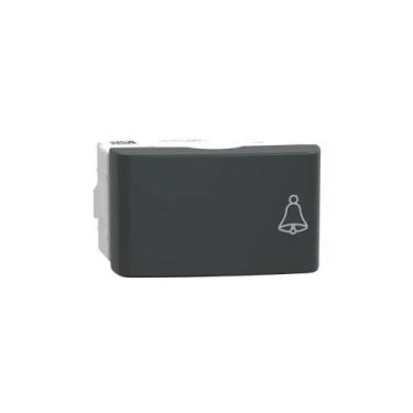 Imagem de Módulo Pulsador Campainha Grafite Fosco Lunare Up Schneider