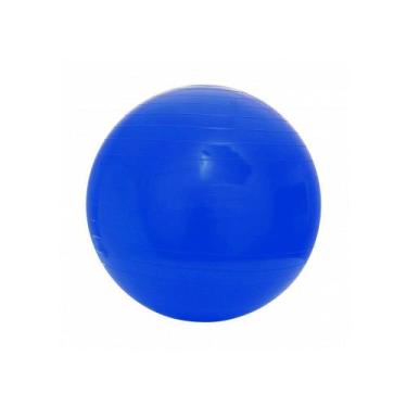 Imagem de Bola Suiça Pilates Yoga Abdominal Fitness 75cm UP-99817 - NEHC, Azul