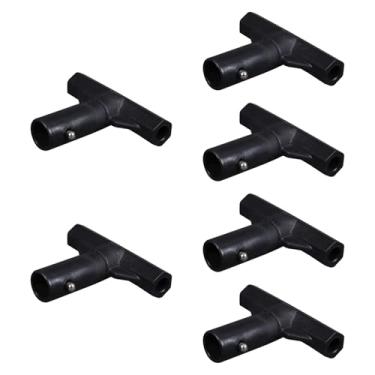 Imagem de rockible 6pcs Trampoline Gabinento Pólo Tampas de Trampoline Tampas Trampo Tampas Reutilizáveis ​​Mangas de tubo em forma de T para o quintal externo