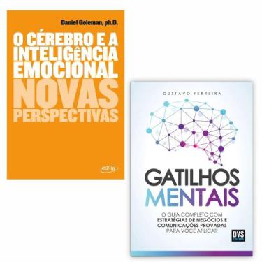Imagem de Kit 2 Livros físicos, Gatilhos Mentais + O Cérebro e a Inteligência Em