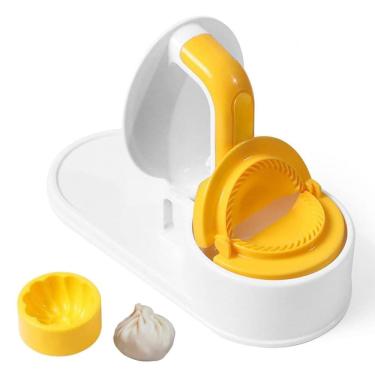 Imagem de Maquina de Modelar Pastel Massa Ravioli Molde Bolinho Gyoza Casa Cozinha Lanchonete Restaurante Preparo Lanche Refeiçao