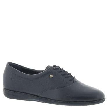Imagem de Easy Spirit Oxford de couro feminino Motion, Azul marino, 8 Wide