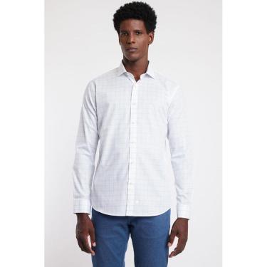 Imagem de Camisa Aramis Slim Tricoline Grid Xadrez-Masculino