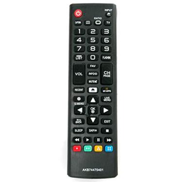 Imagem de AKB74475401 Controle remoto de substituição adequado para LG TV 40LF6300 55UH9500 75UH8500 43LF6300 49LF6300 55LF6300 49UH7500 60UH7500 60LF63000 60UH6 150 50UH6300 65LF6300 55UH615A 70UH6350 42LF6500