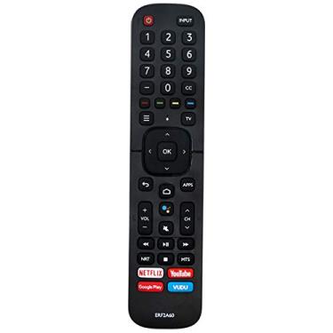 Imagem de Substituição de controle remoto AIDITIYMI ERF2A60 para Hisense 4K ULED Android TV H8809 Q9908 65Q9809 65Q9G 75Q8G 65Q8G 65Q7G 55Q9G 55Q8G 55Q7G 50Q8G 55Q9809