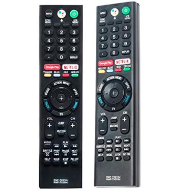 Imagem de Controle remoto de voz de substituição RMF-TX310U RMF-TX220U para Sony TV XBR-75X850F XBR-85X850F XBR60X830F XBR70X830F XBR-60X830F XBR-70X830F KD55X750F KD65X7500F F XBR65 X850F XBR75X850F XBR85X850F