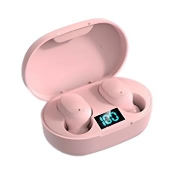 Imagem de Fone de Ouvido Bluetooth 5.0 TWS, Intra-auricular, Controle de Toque, Bateria 30h, Rosa