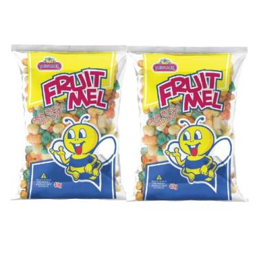 Imagem de Kit 10un Fardo de Biscoito Doce Fruitmel 40g Trigomil - Genérica