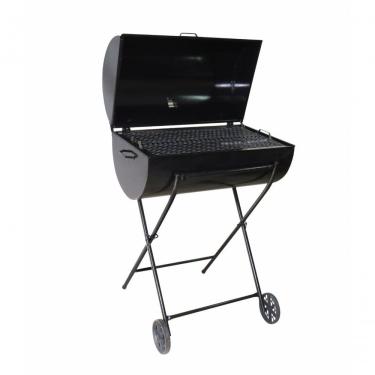 Imagem de Churrasqueira A Bafo 50 Litros Com Grelha E Carrinho