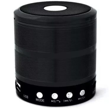 Imagem de Mini Caixa Caixinha Som Portátil Bluetooth Mp3 Fm Sd Usb Aux .5W - 887