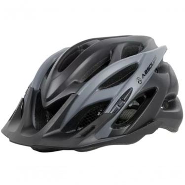 Imagem de Capacete Absolute Wild C/ Led - Preto/cinza Fosco G