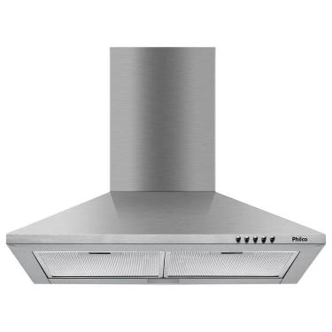Imagem de Coifa Pirâmide Philco 60cm Inox Depurador e Exaustor PCO62I 127V