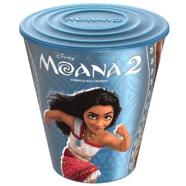 Imagem de Balde De Pipoca Moana 2 Com Tampa