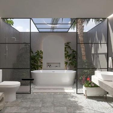 Imagem de Banheira De Imersão Em Gel Coat Versalhes Branco