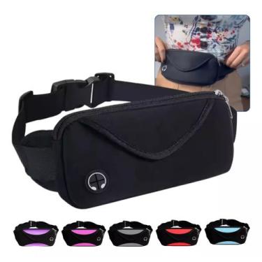 Imagem de Pochete Esportiva Slim P/ Celular Dinheiro C/ Saída De Fone - MBFIT