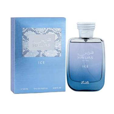 Imagem de RASASI Hawas Ice for Men Eau de Parfum, 100 ml, fragrância árabe premium