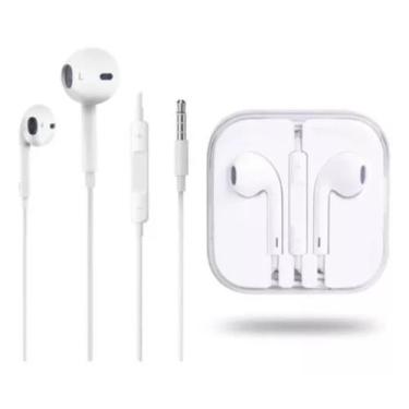 Imagem de Fone De Ouvido Com Microfone Kaidi Kd Cor Branco P2