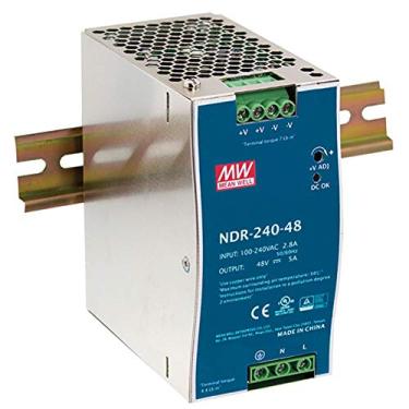 Imagem de EnhanBili Fonte De Alimentação Chaveada Meanwell Ndr-240-48 240W 48V 5A