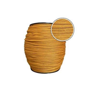 Imagem de Fio Náutico HassTextil 700g 100% Polipropileno 5mm (mostarda 5mm)