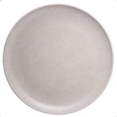 Imagem de Prato Raso de Fibra de Pinho 27cm 6un Wolff - Rojemac, Cinza Claro