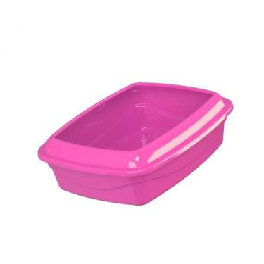 Imagem de Bandeja Alta Com Borda - Pet Injet Rosa