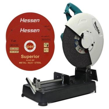 Imagem de Serra Policorte Makita 14&quot; M2401B  + Disco Corte 350MM 31193