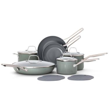 Imagem de Conjunto de Panelas Calphalon Ceramic Nonstick de 12 peças