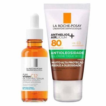 Imagem de La Roche-Posay Kit - Sérum Antirrugas + Protetor Solar Facial com Cor 