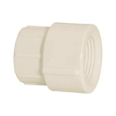 Imagem de Luva de Redução 3/4'' x 1/2'' em PVC Branca - Amanco