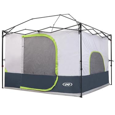 Imagem de UNP Barraca interna | Tendas laterais para acampamento com dossel pop-up de 25 cm x 25 cm (azul escuro)