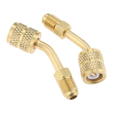 Imagem de Generic 2 peças adaptadores R410 acessórios multifuncionais peça de reposição profissional adaptador angular para ar condicionado refrigeração HVAC