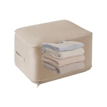 Imagem de Bolsa Organizadora de Compressão,Sacos De Armazenamento À Prova De Pó Para Cobertor E Colcha | Organização Doméstica Multifuncional e Organizador Portátil Impermeável para Roupas, Casacos e Mantas