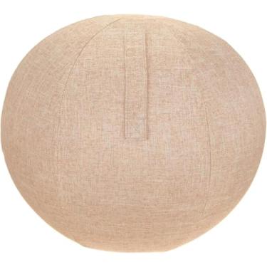 Imagem de Capa De Bola De Yoga, Dormitório E Casa, Bola De Yoga De Exercício De Pilates Com Capa, Bola De Exercício Ativa De Postura Ergonômica Leve E Autônoma