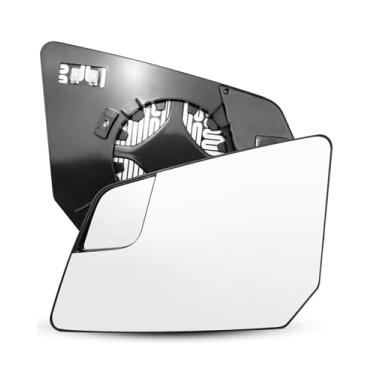 Imagem de Espelho lateral do motorista adequado para GMC Acadia Chevrolet Traverse 2013 2014 2015 2016 2017, vidro retrovisor esquerdo com placa traseira aquecida por energia e espelho convexo pequeno