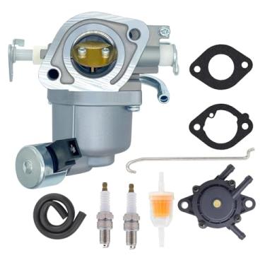 Imagem de Carburador E120 para cortador de grama John Deere E130 E140 X146R X166 X166R série 100 Ride On Mower 40N777 40N877 Intek