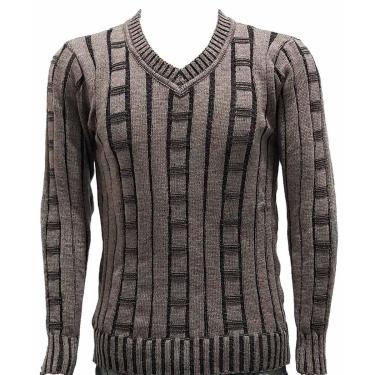 Imagem de Blusa katlen Tricot  masculina Waniseer decote V-Masculino