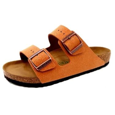 Imagem de Birkenstock Arizona Braun adulto, Pêssego, 11 Women/11.5 Men