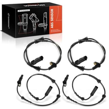 Imagem de A-Premium Sensor de velocidade da roda ABS dianteiro e traseiro 4 peças compatível com modelos BMW - X5 2019-2020, X6 2020, X7 2019-2020