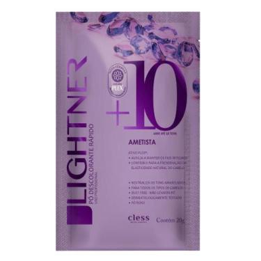 Imagem de Po Descolorante Capilar Ametista 10 Tons Lightner 20g