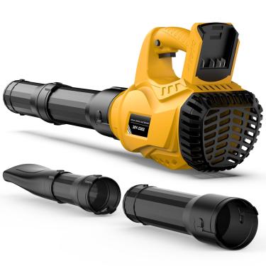 Imagem de Soprador de folhas sem fio para Dewalt 20V Max alimentado por bateria (sem bateria) com 6 modos de velocidade, soprador elétrico leve recarregável de 500 CFM/150 MPH para pátio, cuidados com o gramado
