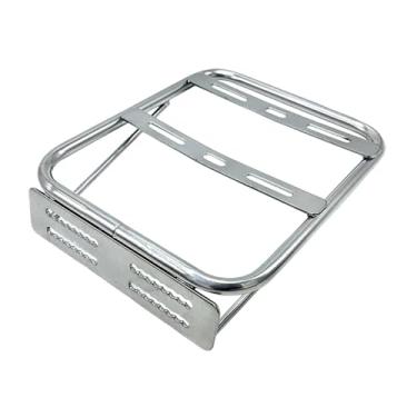 Imagem de Generic Suporte de porta-malas de motocicleta Acessórios para motocicleta Suporte de porta-malas de veículo elétrico para caixa traseira para bolsa de selim, Prata