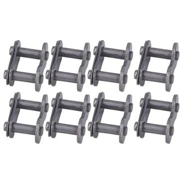 Imagem de Junta de Corrente de 16 Unidades, Kit de Links de Conexão de Corrente de Rolo Rígido, Reutilizável para Bicicletas Baja, Motocicletas