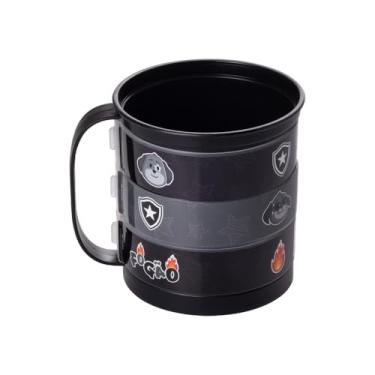 Imagem de Plasútil Caneca Divertida Botafogo Kids 360 Ml